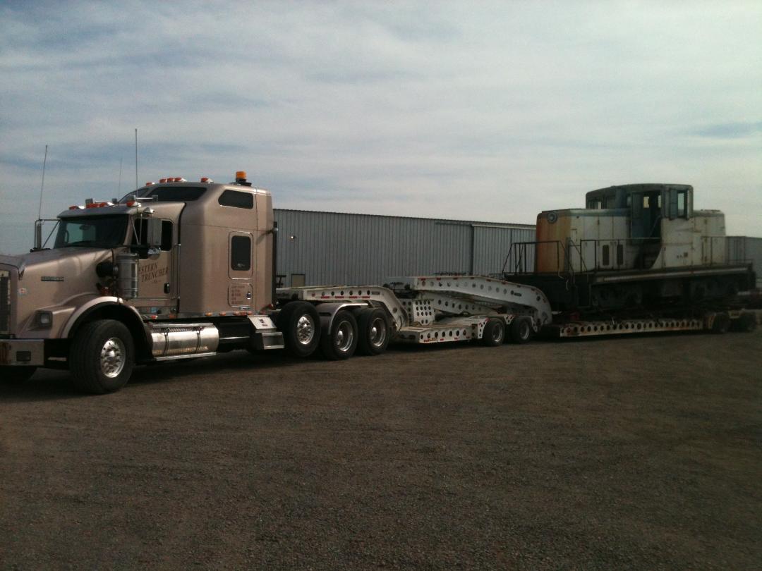 shipping with western trencher
